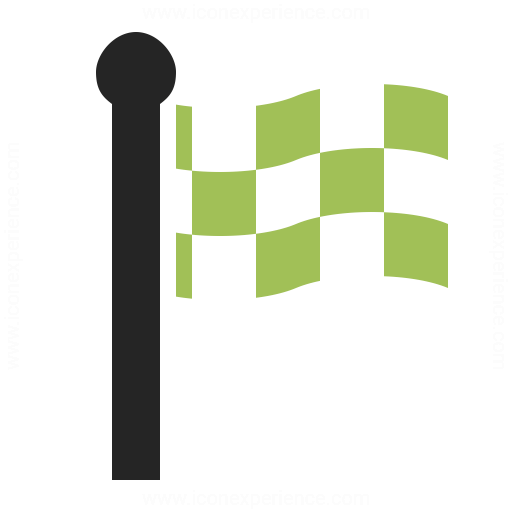 Signal Flag Checkered Icon