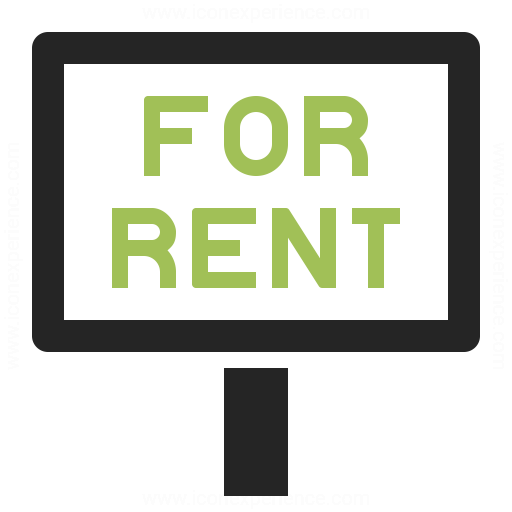 Signboard For Rent Icon