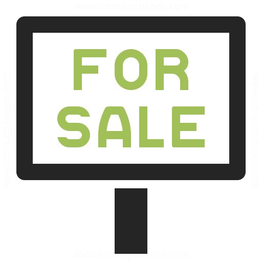 Signboard For Sale Icon