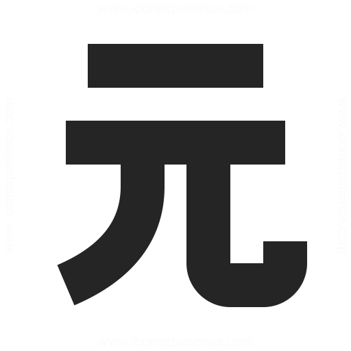 Symbol Yuan Icon