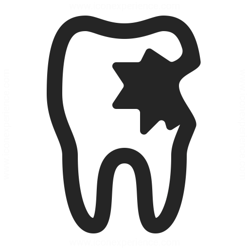 Tooth Carious Icon