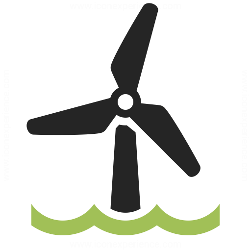 Wind Engine Offshore Icon