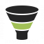 Chart Funnel Icon 64x64