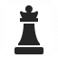 Chess Piece Queen Icon 64x64