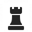 Chess Piece Rook Icon 64x64