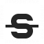 Font Style Strikethrough Icon 64x64