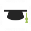 Graduation Hat Icon 64x64
