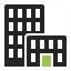 Office Building Icon 64x64