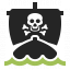 Pirates Ship Icon 64x64