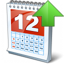 Calendar Up Icon 128x128