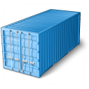 Cargo Container Icon 128x128