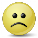 Emoticon Sad Icon 128x128