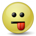 Emoticon Tongue Icon 128x128