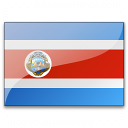 Flag Costa Rica Icon 128x128