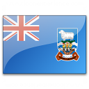 Flag Falkland Islands Icon 128x128