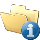 Folder Information Icon 128x128