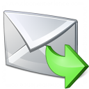 Mail Forward Icon 128x128