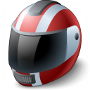 Motorcycle Helmet Icon 128x128