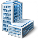 Office Building Icon 128x128
