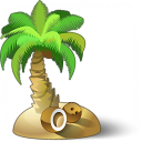 Palm Tree Icon 128x128