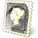 Postage Stamp Icon 128x128