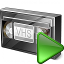 Videotape Run Icon 128x128