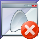Window Application Enterprise Error Icon 128x128