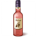 Wine Rose Bottle Icon 128x128