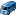 Minibus Blue Icon 16x16