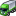 Truck Green Icon 16x16