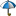 Umbrella Open Icon 16x16