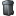 Waste Container Grey Icon 16x16