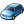 Car Compact Blue Icon 24x24