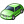 Car Compact Green Icon 24x24