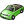 Car Convertible Green Icon 24x24