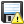 Floppy Disk Warning Icon 24x24