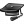 Graduation Hat 2 Icon 24x24
