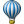 Hot Air Balloon Icon 24x24