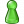 Pawn Glass Green Icon 24x24