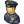 Policeman Usa Icon 24x24