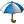 Umbrella Open Icon 24x24