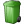 Waste Container Green Icon 24x24