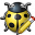 Bug Yellow Edit Icon 32x32