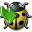 Bug Yellow Into Icon 32x32