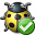 Bug Yellow Ok Icon 32x32