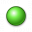 Bullet Ball Green Icon 32x32