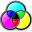 Colors Cmyk Icon 32x32