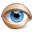 Eye Blue Icon 32x32