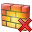 Firewall Delete Icon 32x32