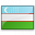 Flag Uzbekistan Icon 32x32